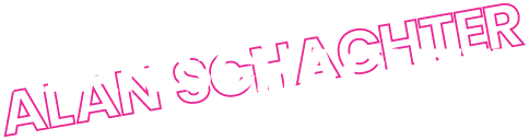 Alan Schachter Name Logo